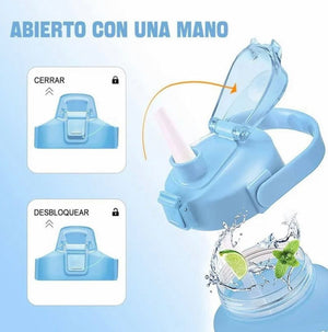 Botella motivacional 2lt